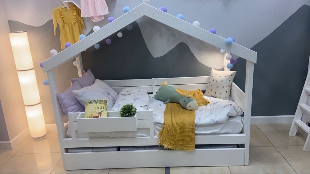 Детская Кровать в стиле домик