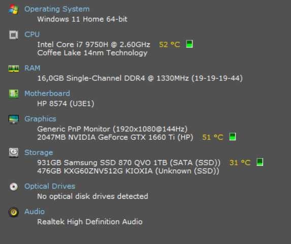 Геймърски лаптоп OMEN by HP 15-dc1516na