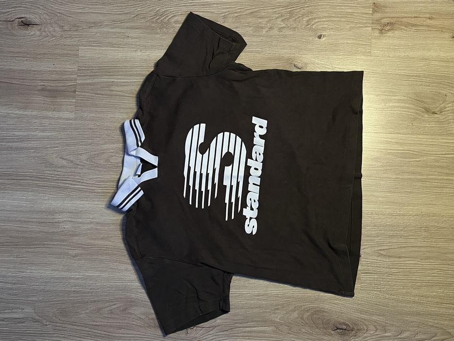 Тениска с яка BERSHKA