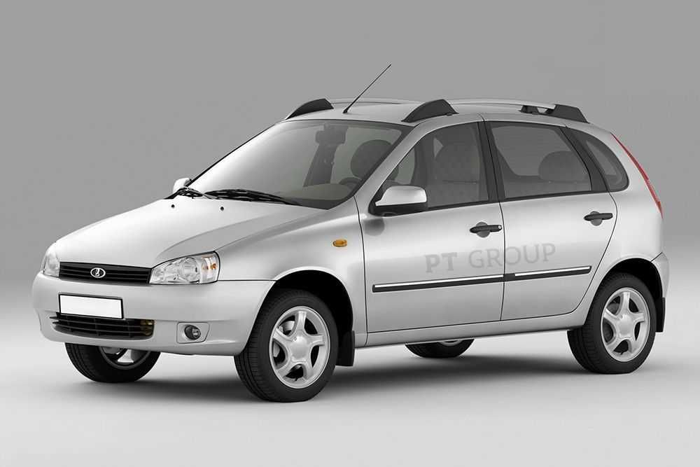 Рейлинги усиленные LADA Kalina Хэтчбек до 2018 и Granta Хэтчбек с 2018