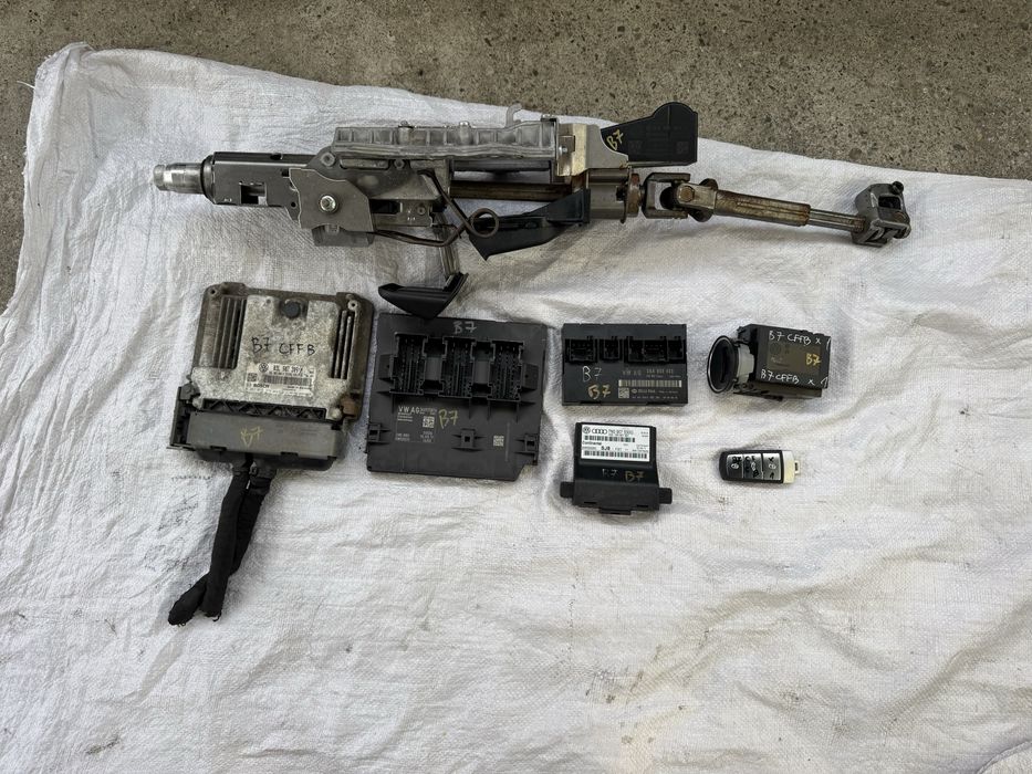 Kit pornire passat b7 cc tiguan ECU imobilizator calculator confort