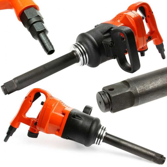 Пневматичен ударен гайковерт с дълъг шпиндел 1 4500Nm BJC