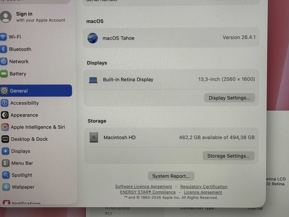MacBook Air 13 M1 Rose Gold/8 CPU/8 GPU/16GB RAM/512GB SSD/Като Нов