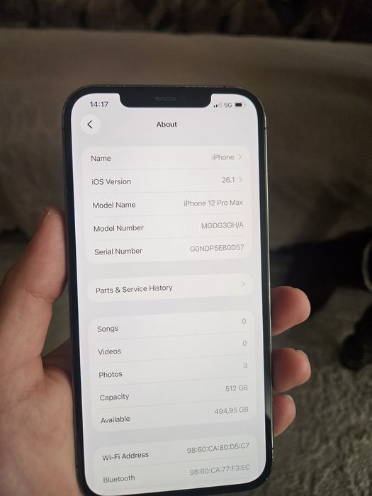 Iphone 12 pro max 512GB