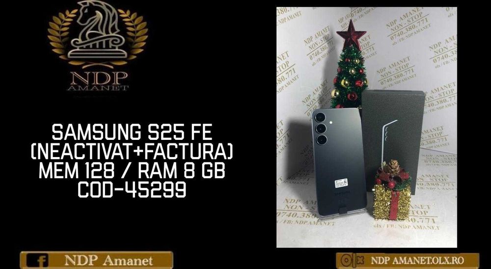 NDP Amanet Calea Mosilor 298 SAMSUNG S25 FE  (45299)
