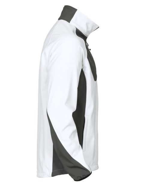 Geaca anti-vant, anti-ploaie ProJob, UNISEX din Suedia, alb + gri, nou