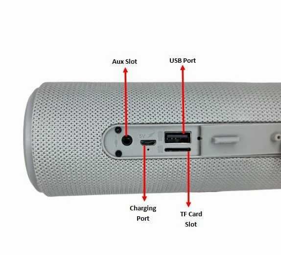 Преносима Bluetooth тонколона T&G TG-604