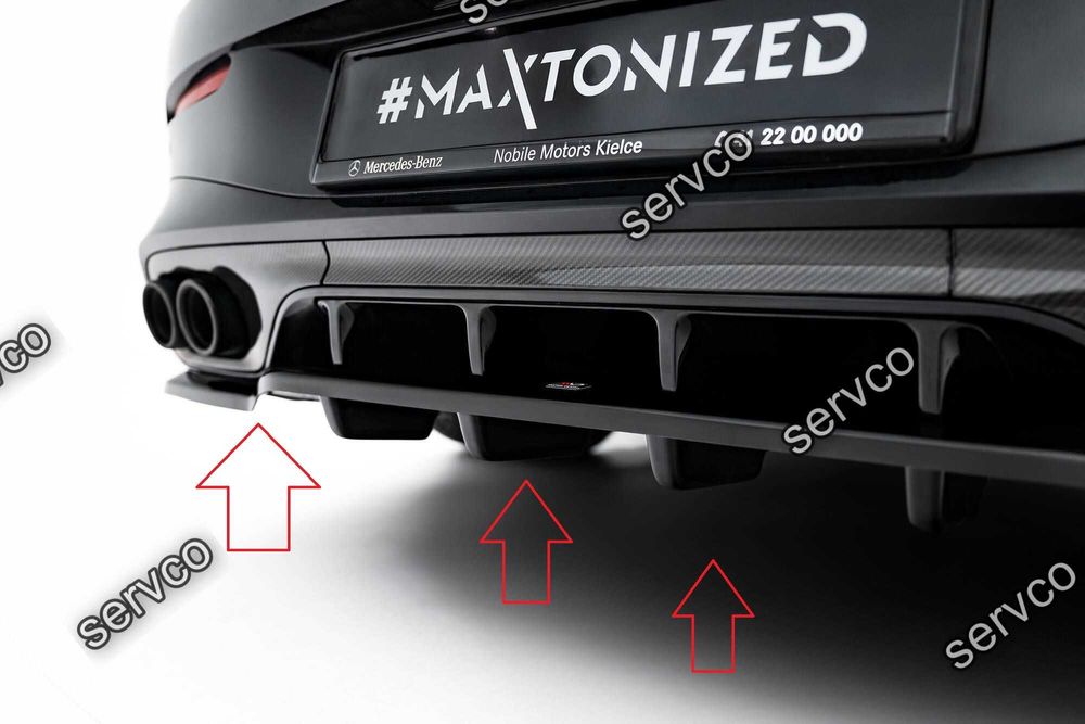 Prelungire splitter bara spate Mercedes CLE C236 53 AMG 2023- v4 - Maxton Design