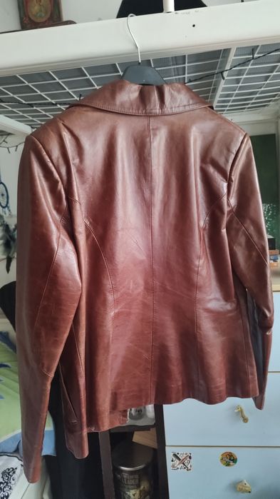 geacă piele, jachetă piele, mas. S