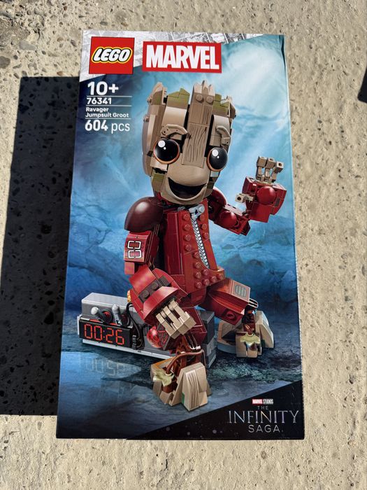 LEGO Marvel Ravager Jumpsuit Groot (76341).
