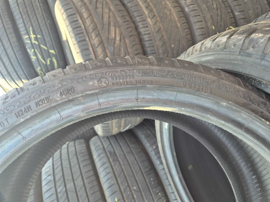 2 Anvelope de VARA - 245/35/19 - Continental - Stare F BUNA - DOT 2020