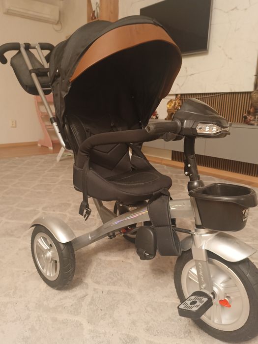 Велосипед- коляска, полноценный трёхколёсный велосипед