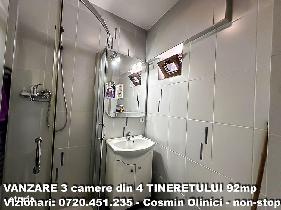3 camere 92 mp - Living 30 mp - 2 bai - Renovare premium - Panorama