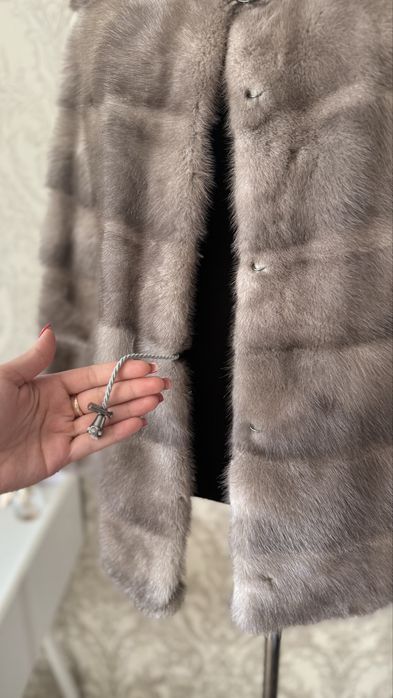 Шуба натуральная норка