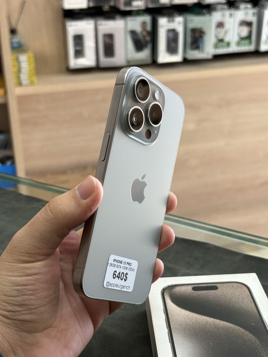 iPhone 15 Pro 82% 128GB 1Sim