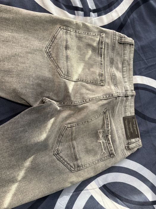 Bershka сиви дънки