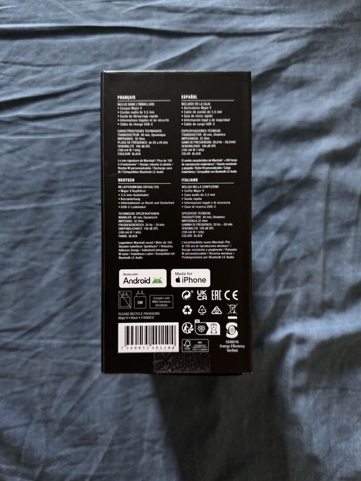 Наушники Marshall Major V