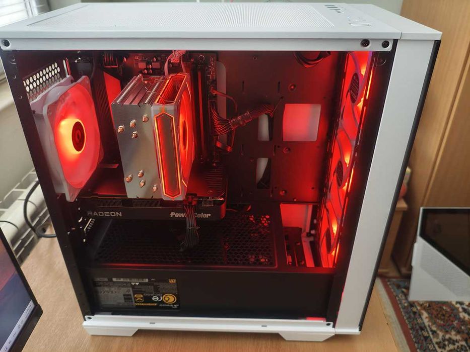 Геймърски компютър, Rx 9060XT 16Gb, 32gb DDR5, Ryzen 7500F, 1tb nvme