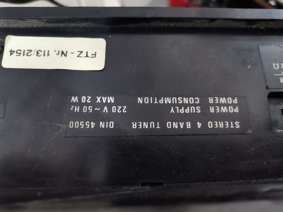 Radio tuner radio alpine