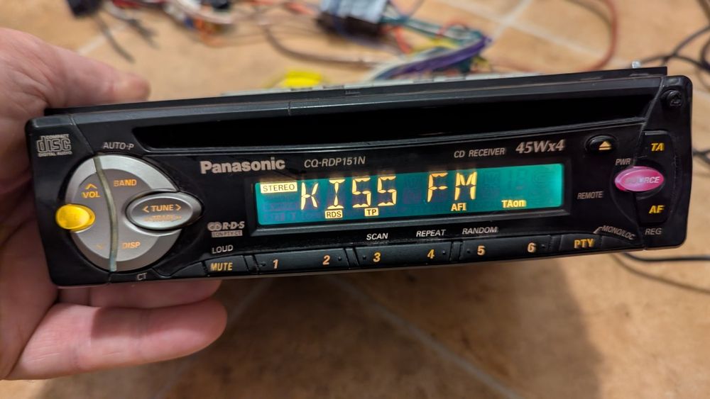 Radio cd Panasonic CQ-RDP151N