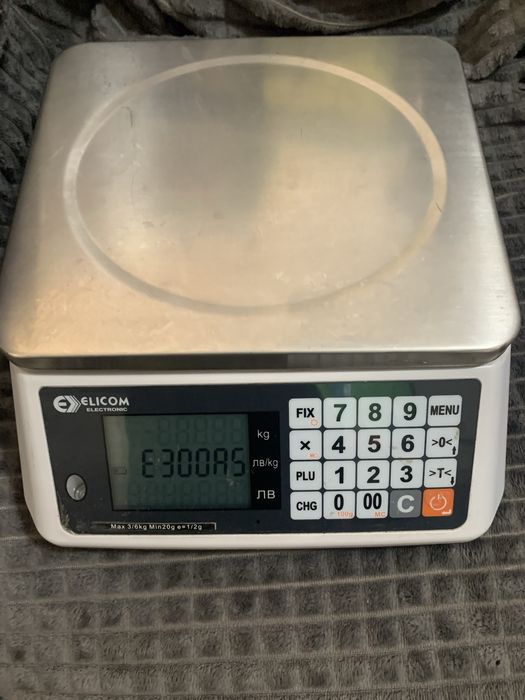 Електронна везна ELICOM S300 FM