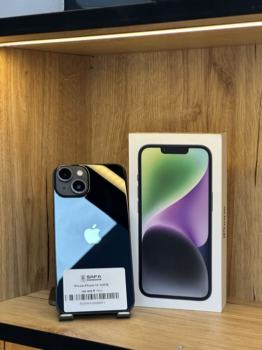 айфон 14 черный 128гб