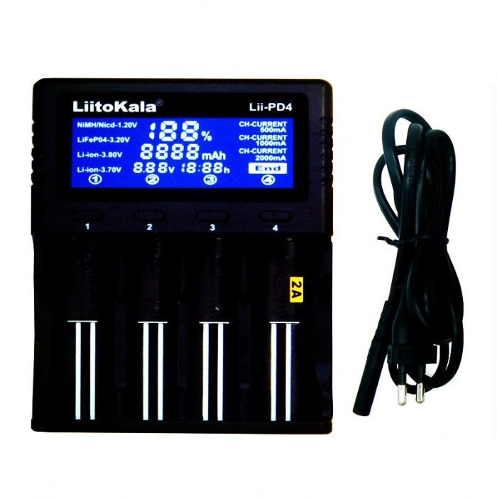 Интелигентно зарядно устройство с информационен цифров дисплей