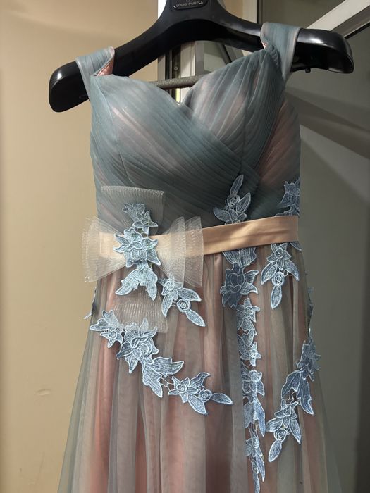Rochie elegant lunga cu corset