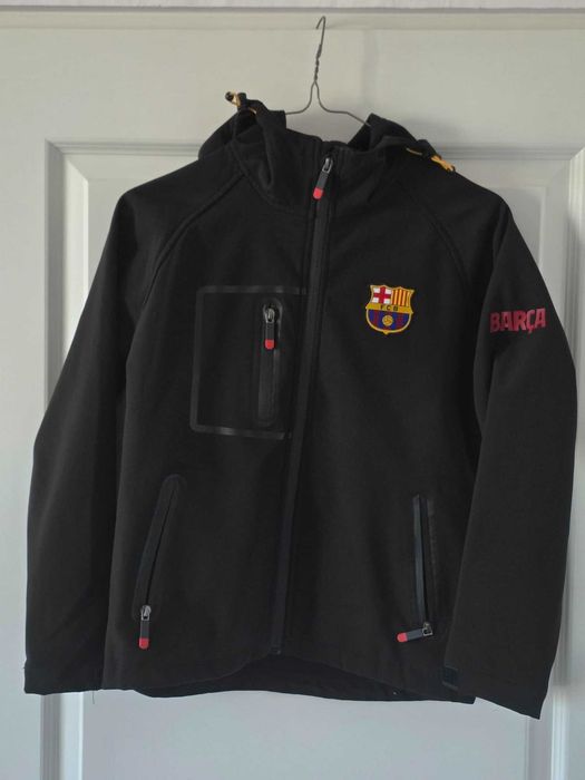 Softshell / skin / jacheta cu gluga FC Barcelona - 100% ORIGINALA!