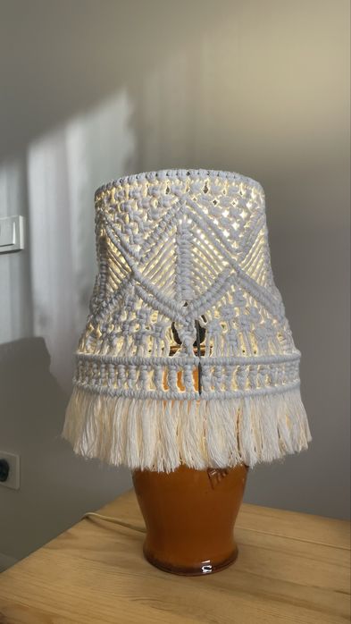 Лампа макраме Handmade