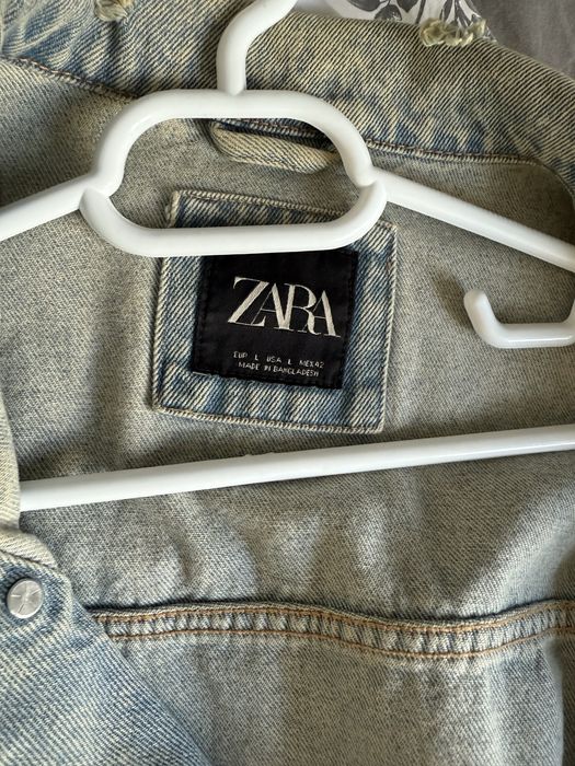 Geaca blugi zara originala marimea M L
