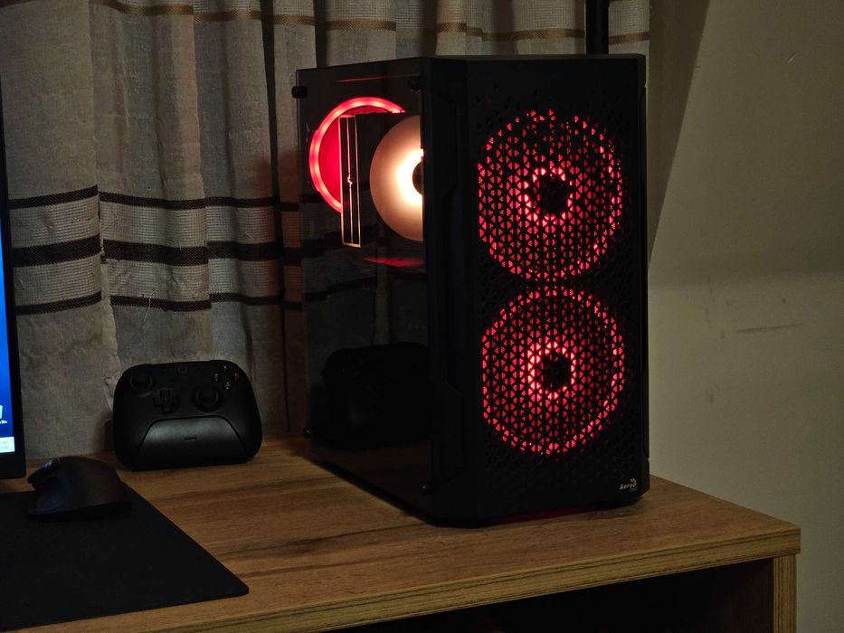 Нов Геймърски Компютър Ryzen 5 8400F / ASUS RTX 5060 Dual OC 8GB / 16GB DDR5 / 1TB NVMe SSD / 1080p Gaming PC / Гаранция
