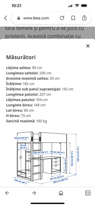 Pat supraetajat Ikea Smastad
