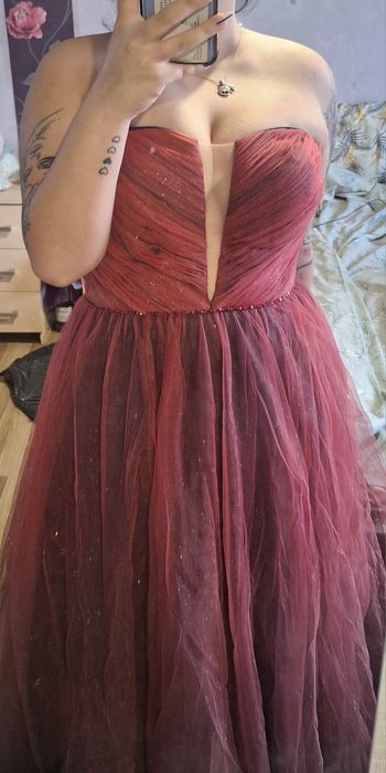 Елегантна бална рокля + чанта