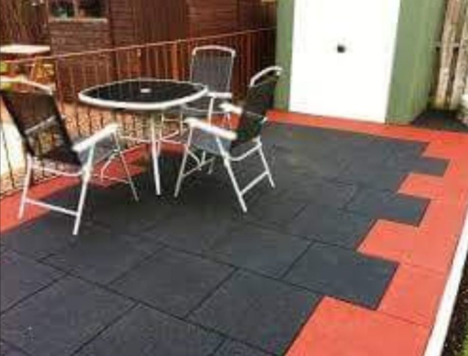 Противоскользящая резиновые перфорированные коврики