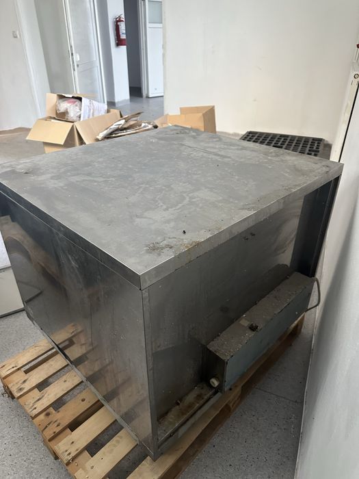 Dopitor profesional EKA EKL 1264 – 2 usi 60x40 full INOX, 2.4 kW – FABRICAT ÎN ITALIA