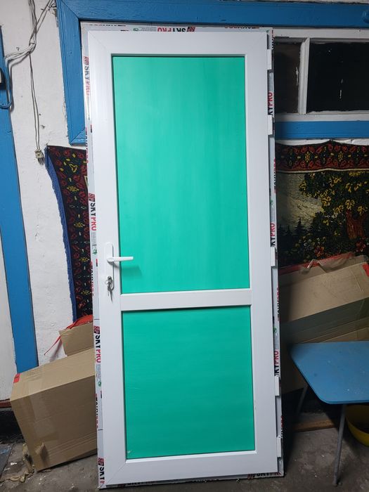 Пластиковая дверь