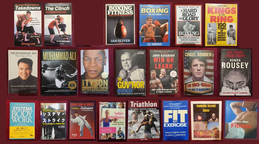 Бойни изкуства, MMA, спорт и тренировки - 21 книги