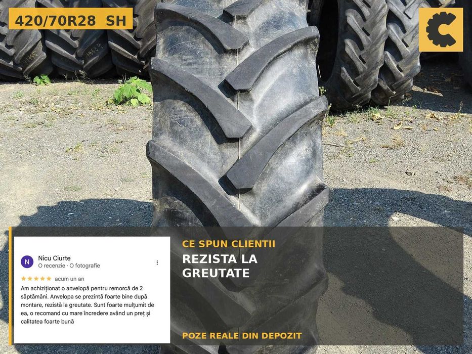 Cauciucuri 420/70R28 Continental Anvelope Tractor SH FACTURA TVA