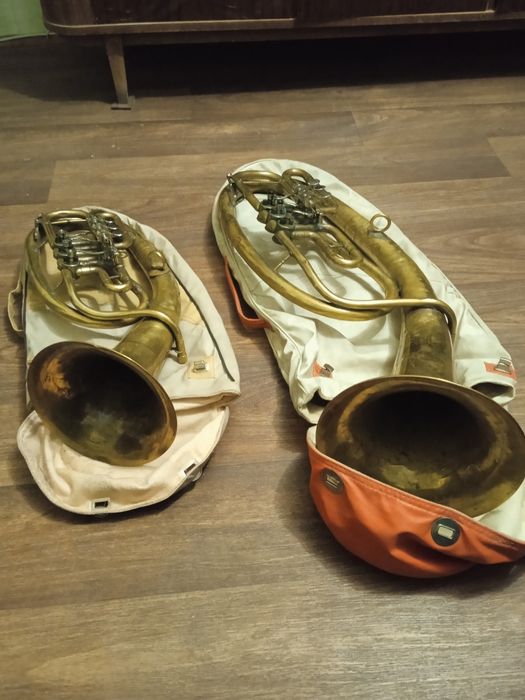 Духовой инструмент советского периода.