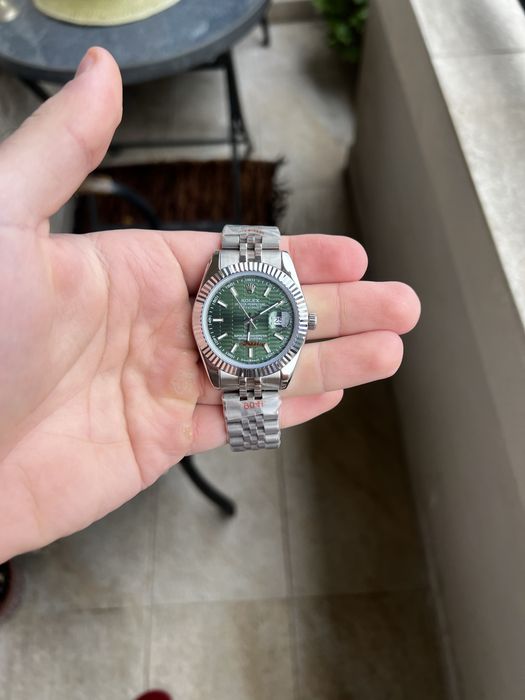 Rolex Datejust Green Motif 41 mm