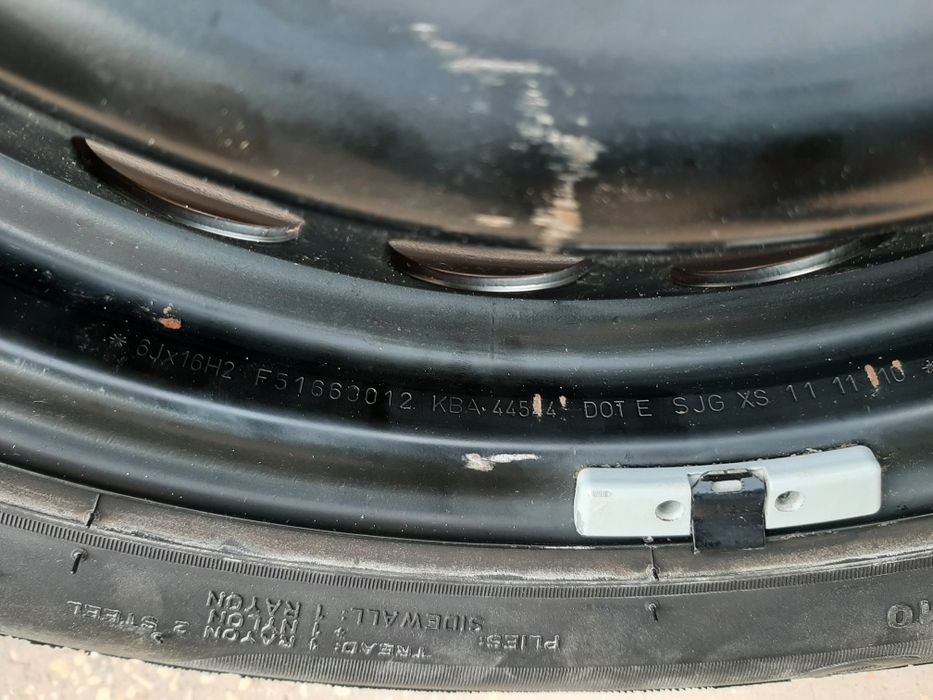 Jante tabla originale mercedes benz cu anvelope iarna pirelli