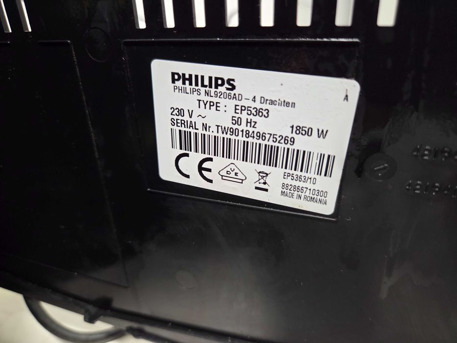 Espressor Automat Philips EP5363 Aparat cu Cafea Boabe Saeco Incanto