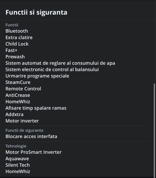 Masina de spalat Beko