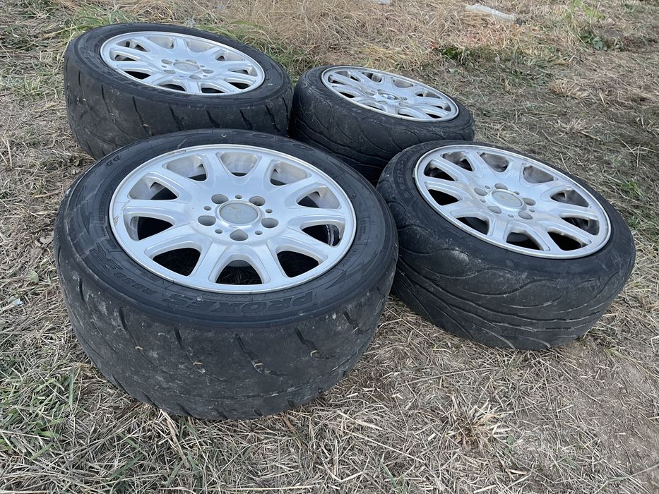 Jante r16 bmw 5x120 cu semi slick toyo r888r