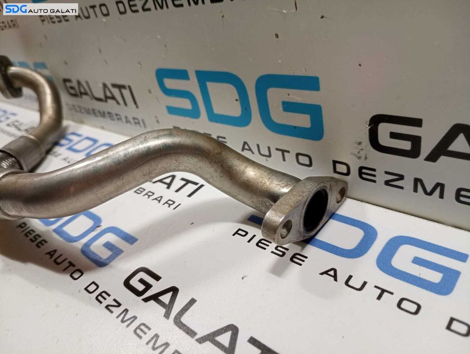 Conducta Teava Ulei Turbo Turbina Turbosuflanta Audi A4 B6 2.0 2001 - 2005 Cod 06D145735B [M4094]