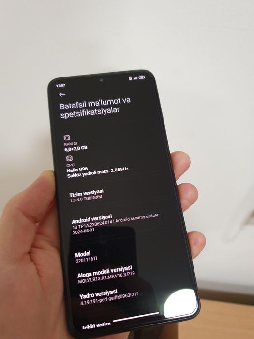 Redmi note 11 pro