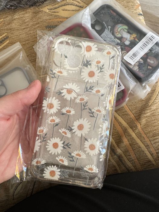 Комплект 6 Силиконови гръбчета кейсове за iphone 13