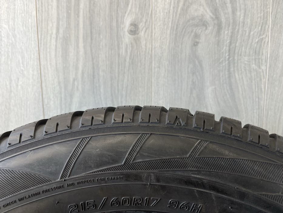 Джанти 17 цола 5х114,3 за Тойота РАВ4 със зимни гуми 215/60/17