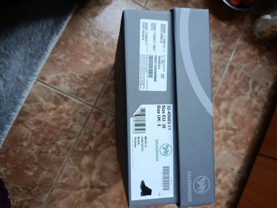 Gheata dama noua piele salamandar